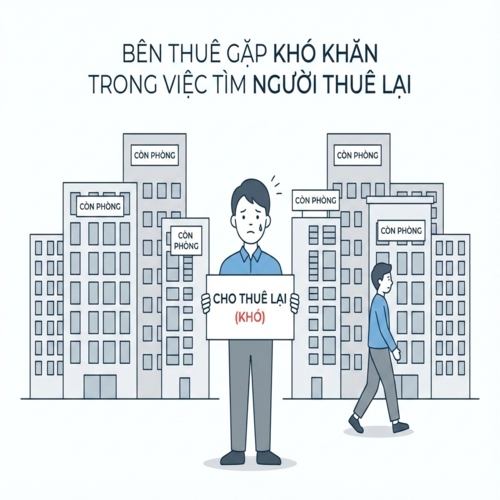 Quy định pháp luật liên quan đến bên thuê gặp khó khăn trong việc tìm người thuê lại