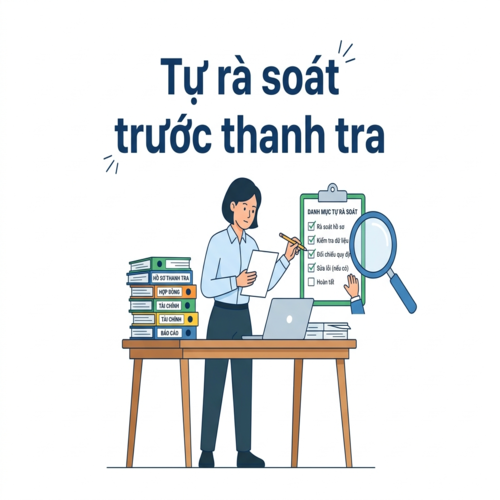 Quy trình tự rà soát trước thanh tra theo quy định pháp luật