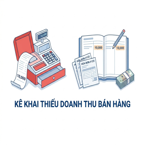 Xử lý hành vi kê khai thiếu doanh thu bán hàng