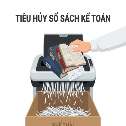 Tiêu hủy sổ sách kế toán theo quy định pháp luật hiện hành