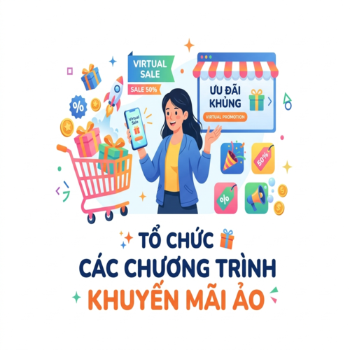 Xử lý hành vi tổ chức các chương trình khuyến mãi ảo
