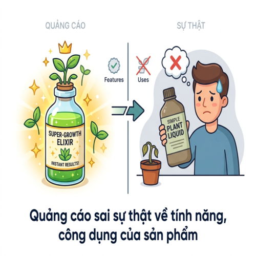 Quảng cáo sai sự thật về tính năng, công dụng của sản phẩm bị phạt như thế nào?