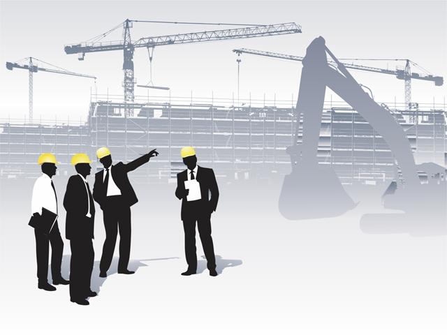 A group of men wearing hard hats

Description automatically generated