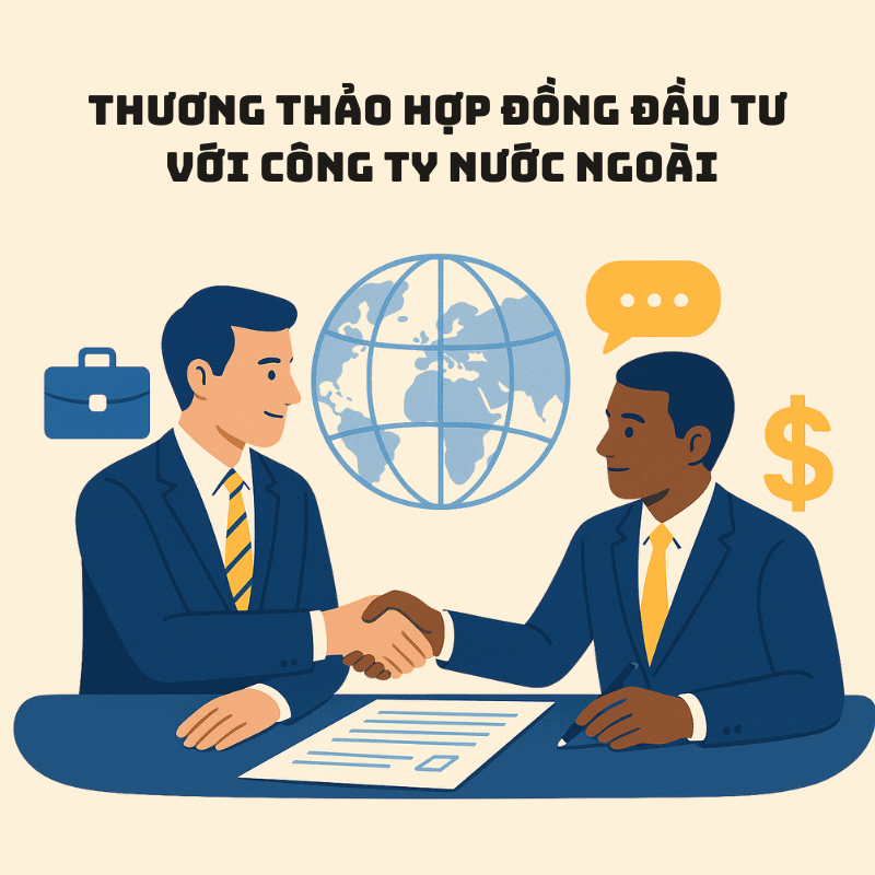 Bí quyết thương thảo hợp đồng đầu tư với công ty nước ngoài thành công