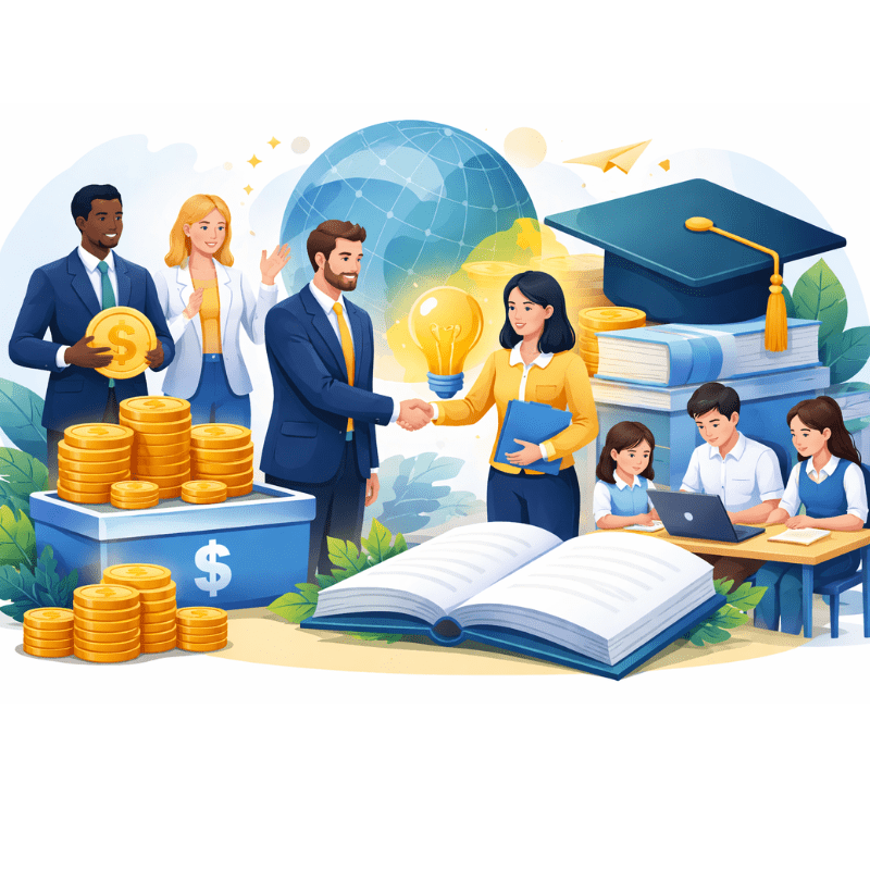 Bí quyết tối ưu khi công ty nước ngoài muốn tài trợ cho chương trình giáo dục