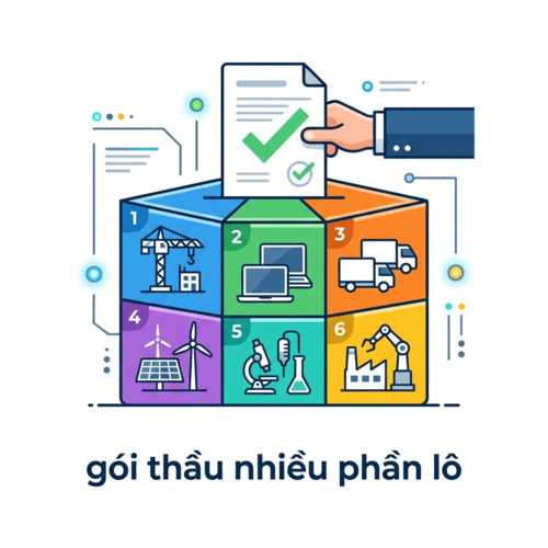 Quy định pháp luật liên quan đến gói thầu nhiều phần lô