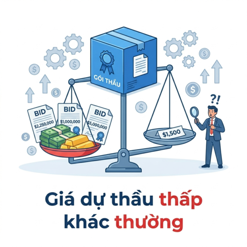 Tư vấn pháp lý liên quan đến giá dự thầu thấp khác thường