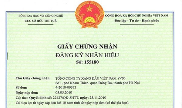 NHÃN HIỆU CHỨNG NHẬN