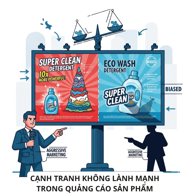 Kiểm soát rủi ro cạnh tranh không lành mạnh trong quảng cáo sản phẩm cùng NPLAW