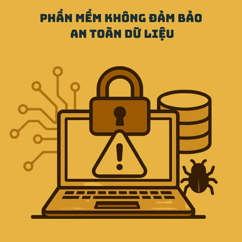 Trách nhiệm pháp lý khi cung cấp phần mềm không đảm bảo an toàn dữ liệu