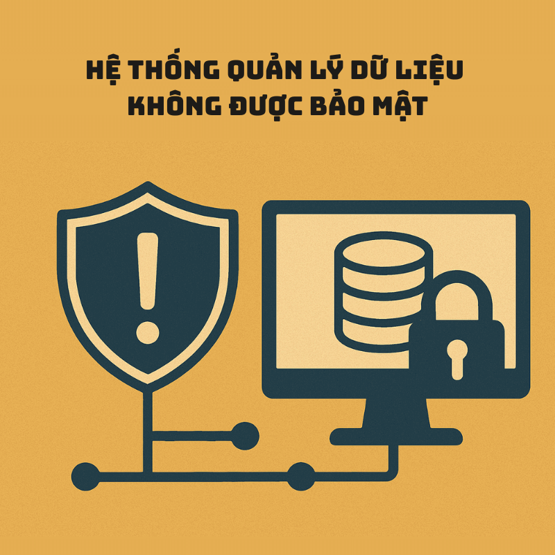 Hệ thống quản lý dữ liệu không được bảo mật, rủi ro pháp lý khôn lường