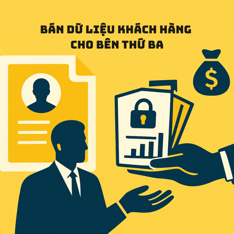 Bán dữ liệu khách hàng cho bên thứ ba trái phép và cái giá phải trả