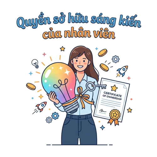 Quyền sở hữu sáng kiến của nhân viên theo quy định pháp luật