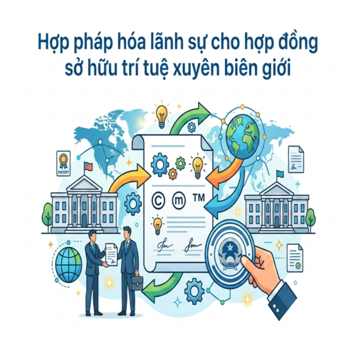 Chi tiết về hợp pháp hóa lãnh sự cho hợp đồng sở hữu trí tuệ xuyên biên giới