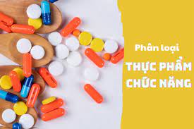 phân loại thực phẩm chức năng