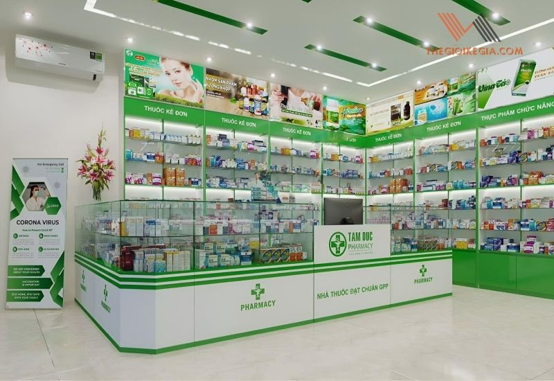Sơ đồ nhà thuốc đạt chuẩn GPP