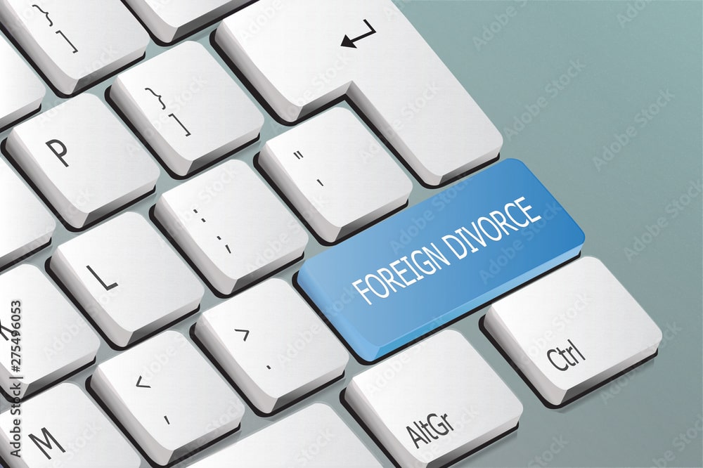The procedures for unilateral divorce with a person staying abroad