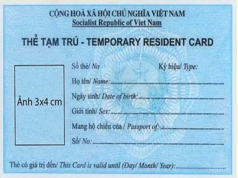 Thẻ tạm trú là gì?