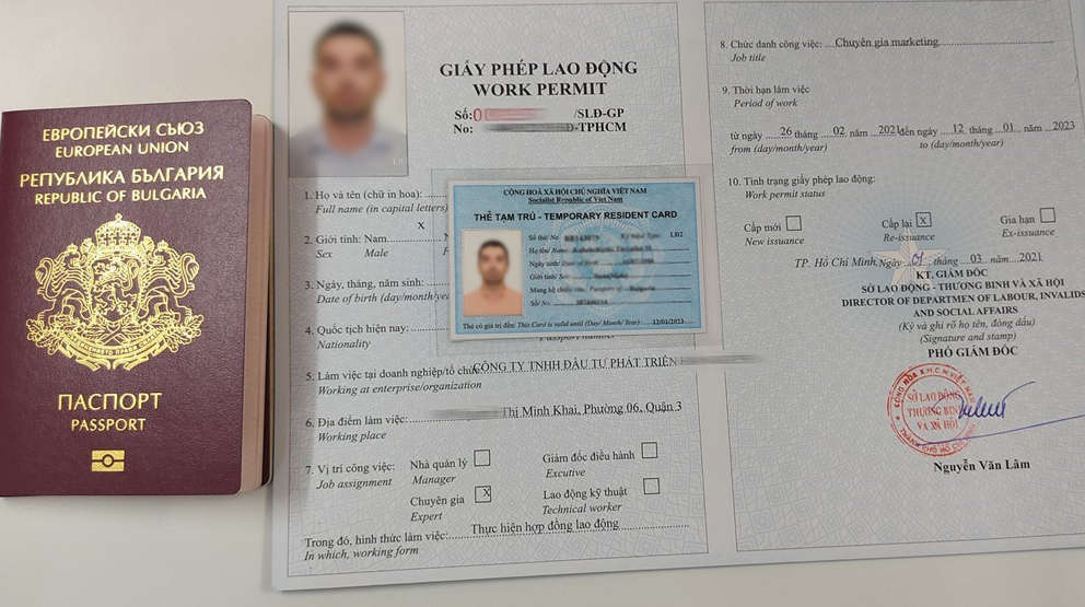 Hồ sơ xin gia hạn giấy phép lao động cho người nước ngoài