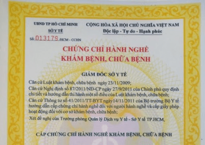 Hồ sơ xin cấp Giấy xác nhận nội dung quảng cáo dịch vụ khám bệnh, chữa bệnh