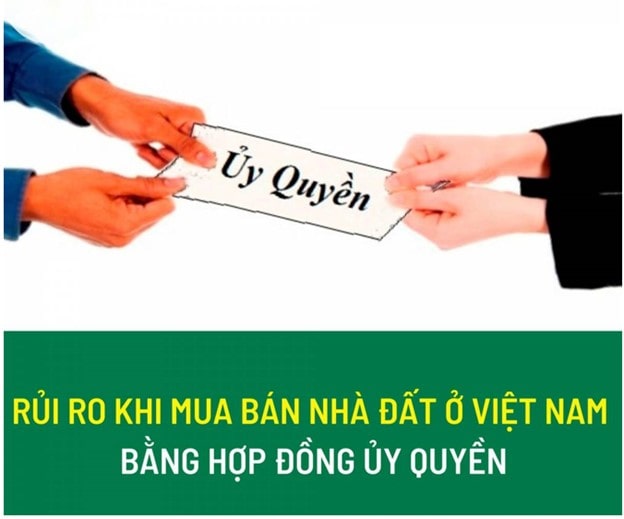 Có thể ủy quyền cho tổ chức thực hiện việc bán nhà đất không?