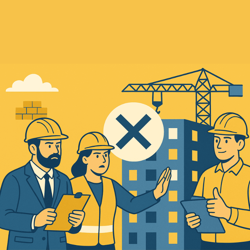 Nguy hiểm tiềm ẩn khi nghiệm thu công trình không đúng quy trình