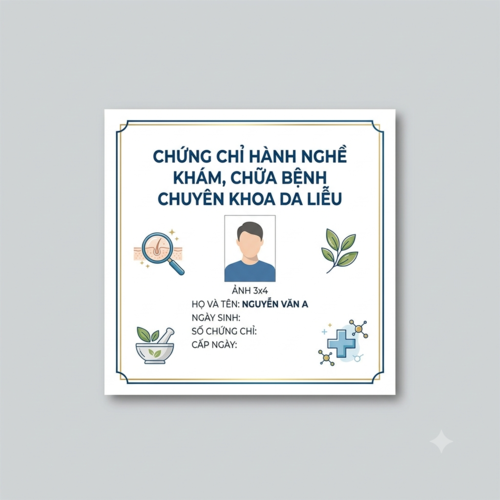 Quy định về chứng chỉ hành nghề khám, chữa bệnh chuyên khoa da liễu