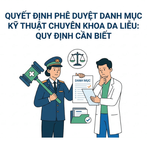 Quyết định phê duyệt danh mục kỹ thuật chuyên khoa da liễu: Quy định cần biết