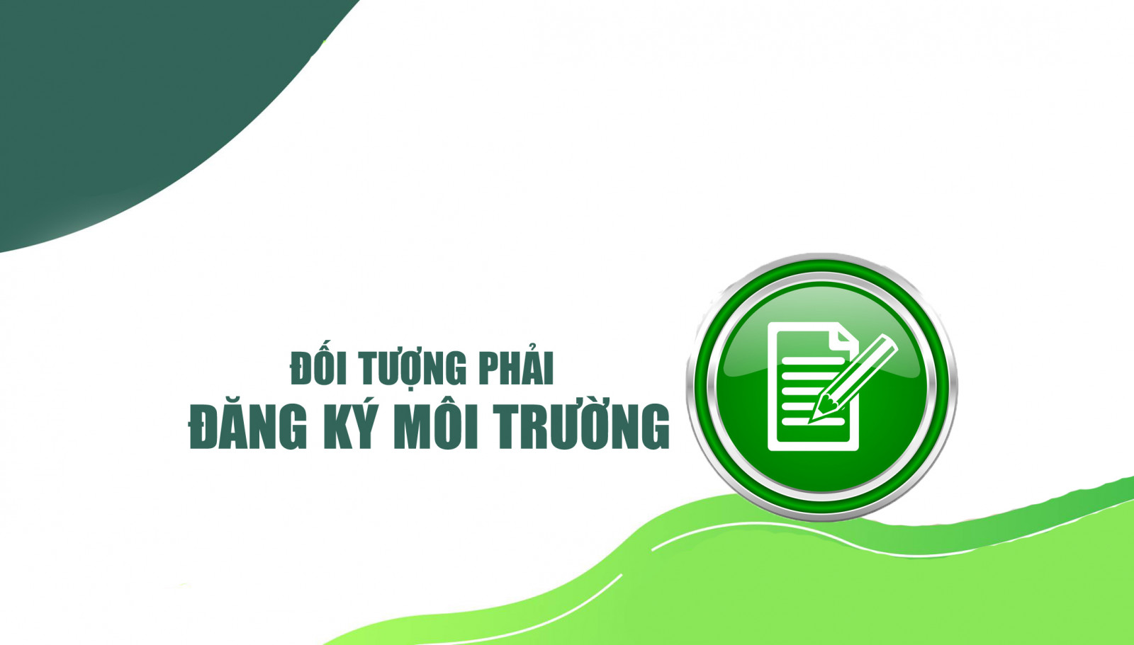Đối tượng được miễn đăng ký môi trường