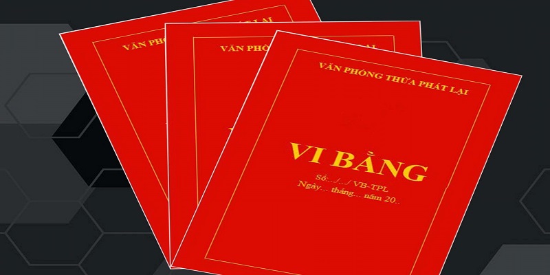 Công chứng sổ vi bằng có giá trị pháp lý không