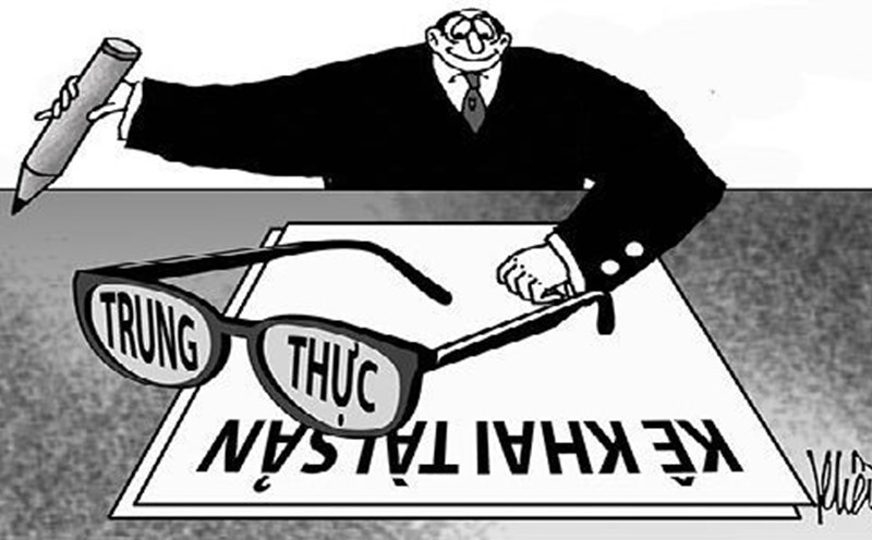 Kê khai không trung thực bị xử lý như thế nào?