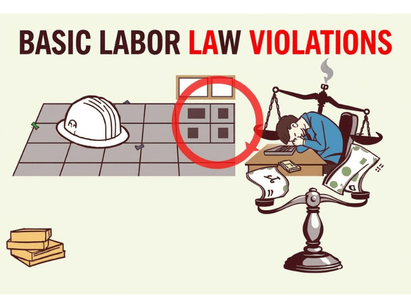 Các hành vi vi phạm lao động và biện pháp xử lý