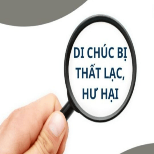 Quy định pháp luật liên quan đến di chúc bị thất lạc