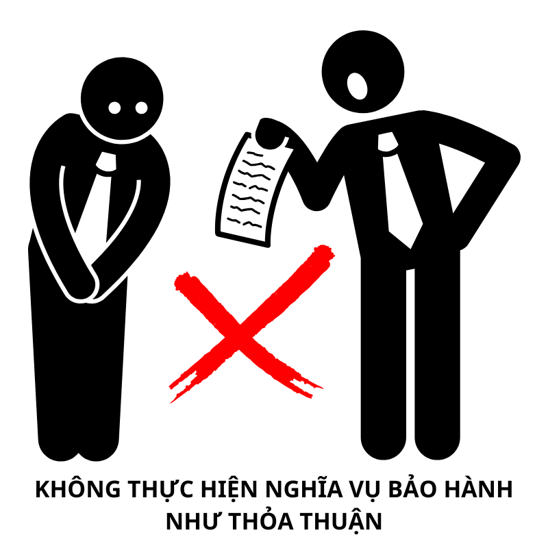Giải pháp cho vấn đề không thực hiện nghĩa vụ bảo hành như thỏa thuận